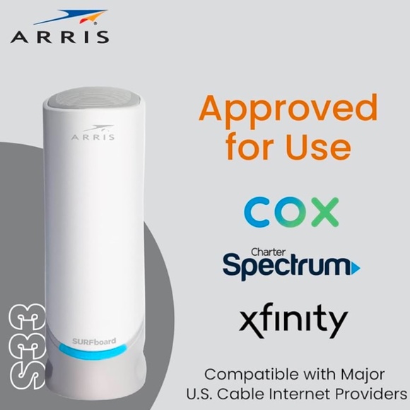 ARRIS (S33) - Cable Modem - Fast DOCSIS 3.1 Multi-Gigabit Modem - Picture 8 of 12